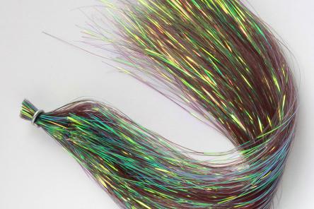 Hedron Flashabou - Dyed over Pearl