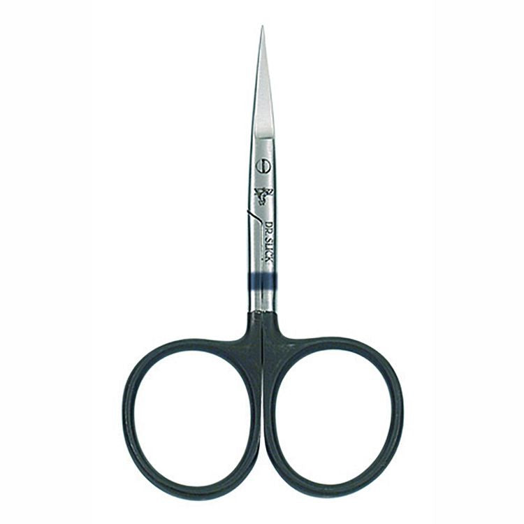 Dr. Slick Arrow Scissors Tungsten Carbide Black - Straight