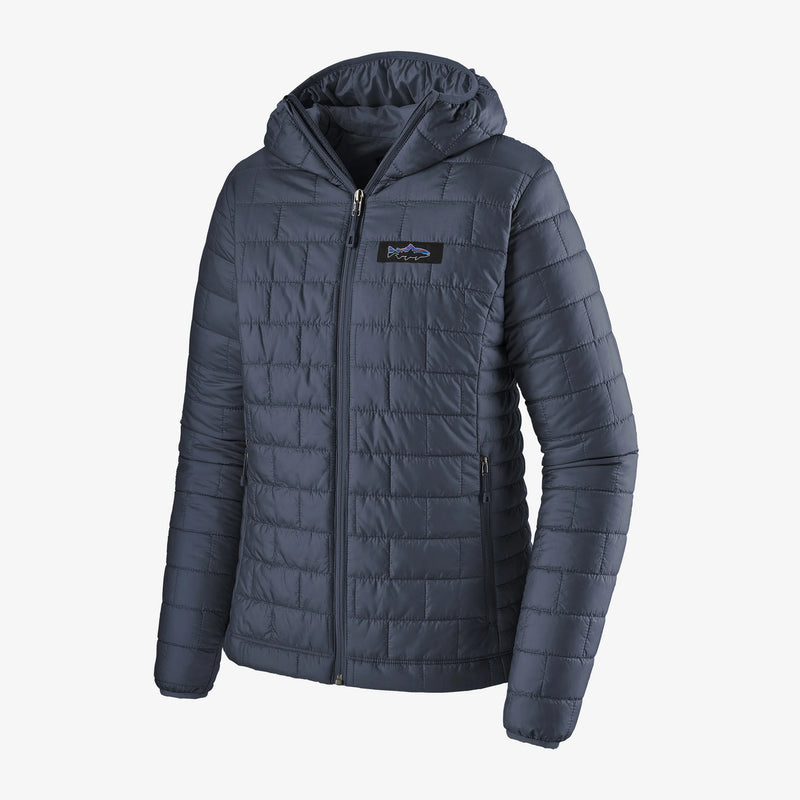 Load image into Gallery viewer, Patagonia Women's Nano Puff® Fitz Roy Trout Hoody