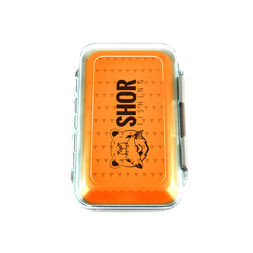 SHOR Double Sided Clamp Silicone Fly Box - Medium