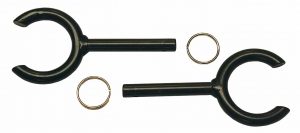 Outcast Small Oar Locks - Steel/Pair