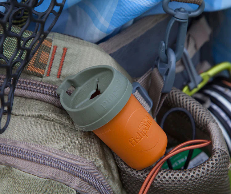 Load image into Gallery viewer, Fishpond PIOPOD Microtrash Container- Cutthroat Orange