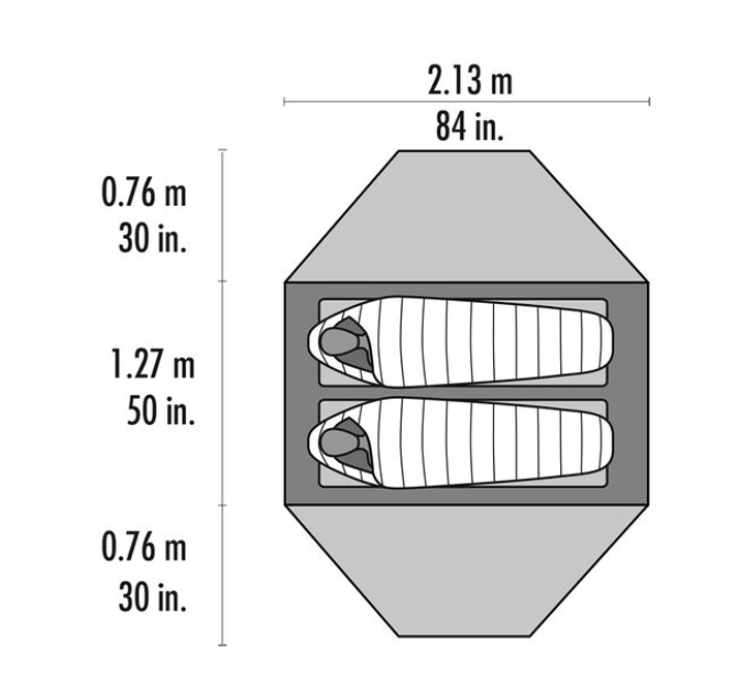 MSR Elixir™ 2 Backpacking Tent