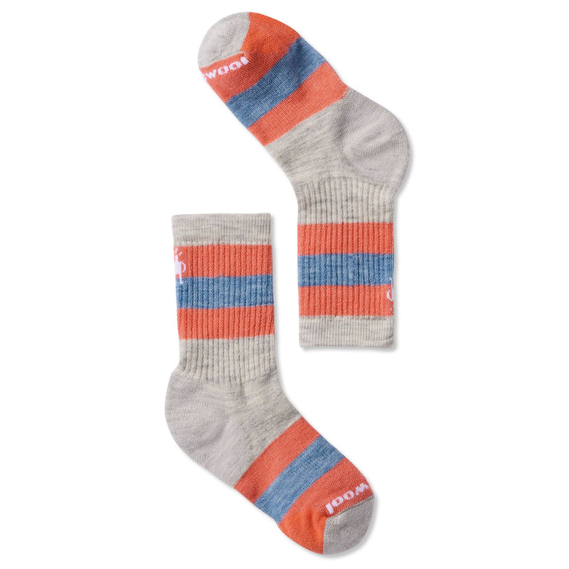 Load image into Gallery viewer, Smartwool Kids Full Cushion Striped Crew Socks