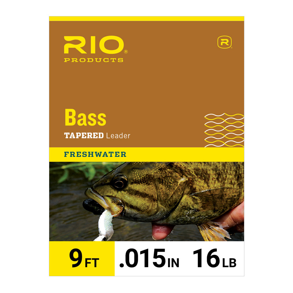 RIO Bass Tapered Leader – TW Outdoors