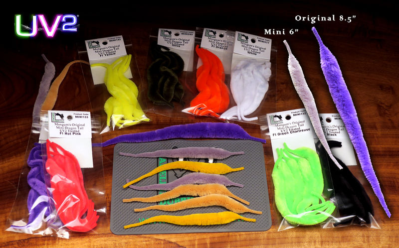 Hareline Mangum's 6" Dragon Tails UV2 Treated