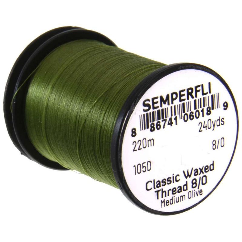 Load image into Gallery viewer, Semperfli Classic Waxed Thread 8/0