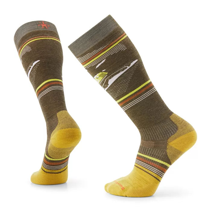 Load image into Gallery viewer, Smartwool Snowboard Targeted Cushion Piste Machine OTC Socks
