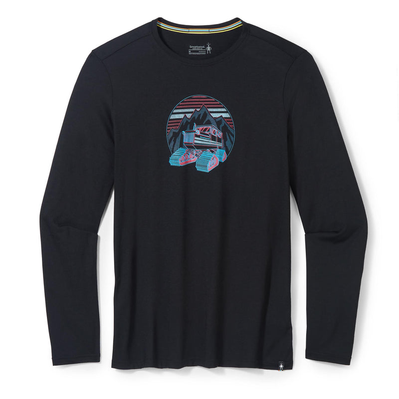 Load image into Gallery viewer, Smartwool Men’s Snowcat Trek Long Sleeve Graphic Tee