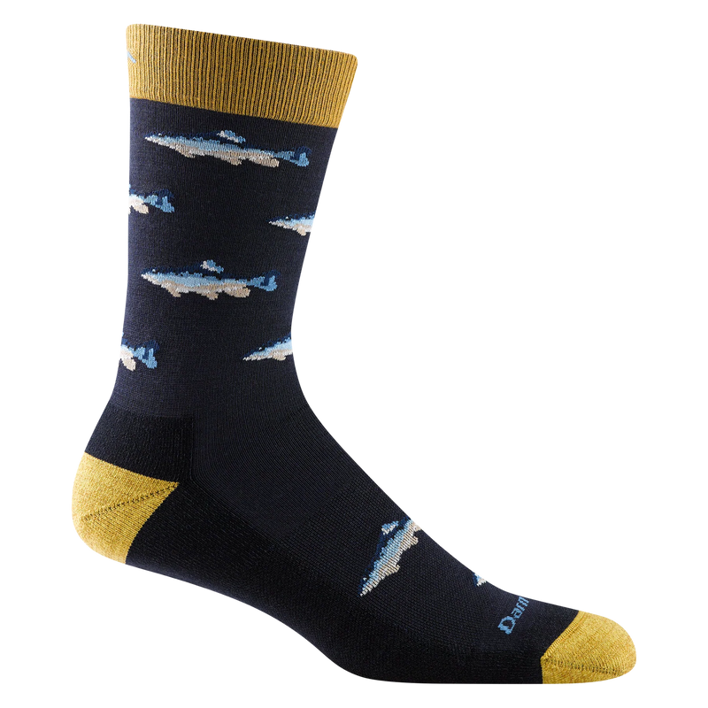 Load image into Gallery viewer, Darn Tough Lifestyle - Men's Spey Fly Crew Lightweight Lifestyle Sock