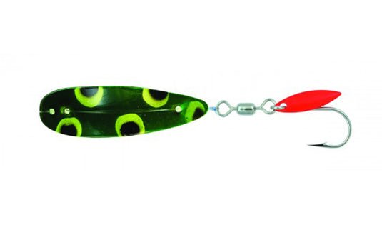 apex trout fishing lure Hot Spot Lures Killer Flame Orange with Black Dot / 1.5" Made in 7 sizes and over 40 finishes Hot Spot Apex "Trout Killer"