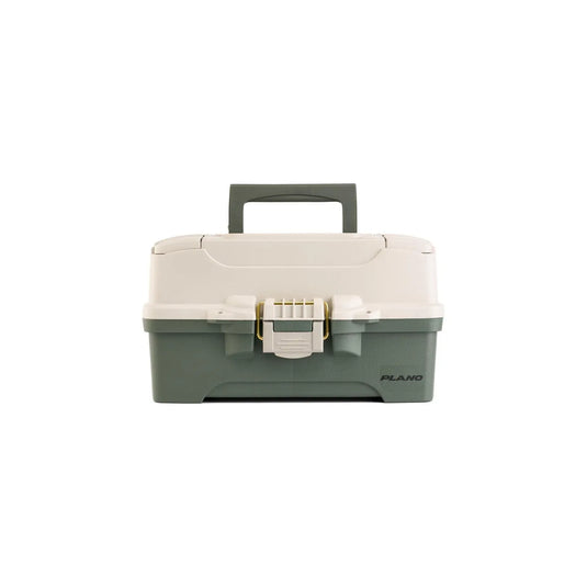 Plano Two-Tray Tackle Box Green/Tan 160