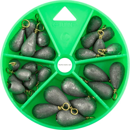 Danielson Bass Casting Sinker Selector 27 Pcs