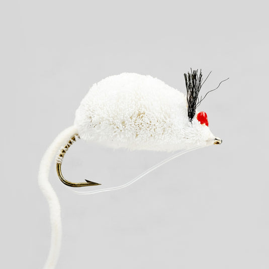 NEPTUNE FLIES - White Mouse