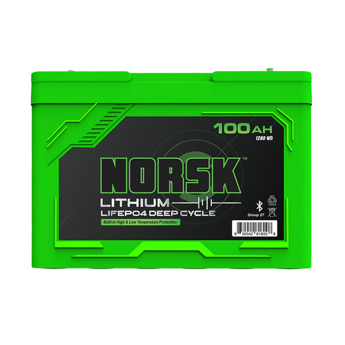 Norsk Lithium-Ion 100aH Deep Cycle Battery