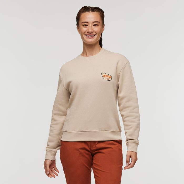 Load image into Gallery viewer, Cotopaxi Women&#39;s Camp Life Organic Crew Sweatshirt
