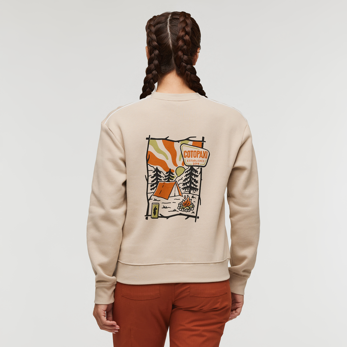 Load image into Gallery viewer, Cotopaxi Women&#39;s Camp Life Organic Crew Sweatshirt
