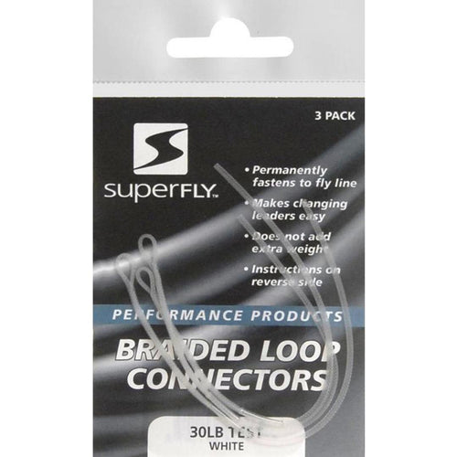 Superfly Braided Loop Connectors White
