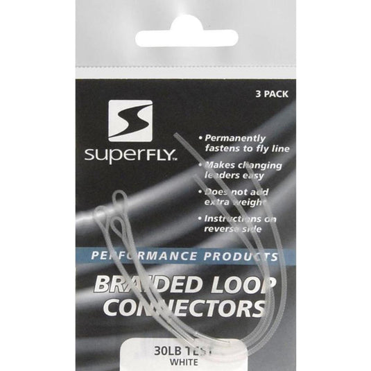 Superfly Braided Loop Connectors White