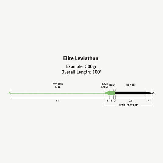 RIO ELITE LEVIATHAN 26FT SINK TIP 400GR