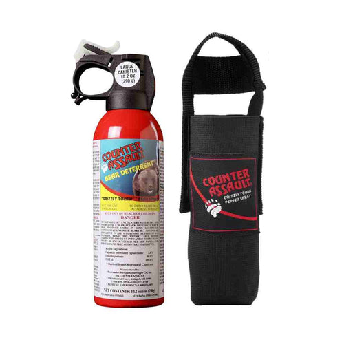 Counter Assault 290gr/10.2oz Bear Spray w/ Holster (in-store pick-up only)