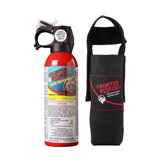 Counter Assault 290gr/10.2oz Bear Spray w/ Holster (in-store pick-up only)