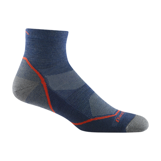 Darn Tough - Men's Light Hiker Quarter Lightweight Hiking Socks