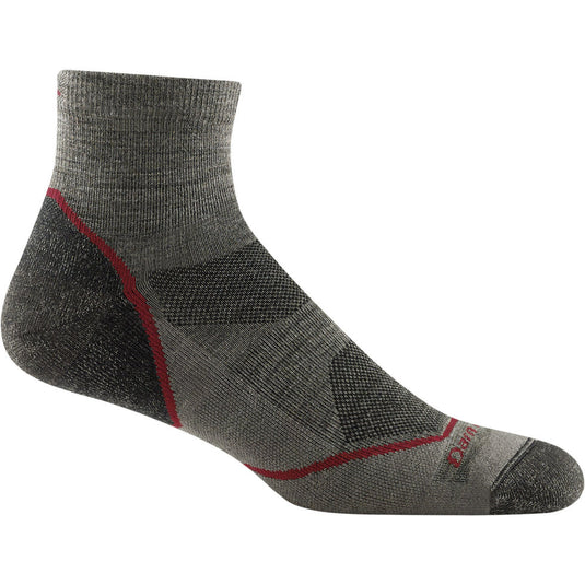 Darn Tough Men's Light Hiker Quarter Lightweight Hiking Sock