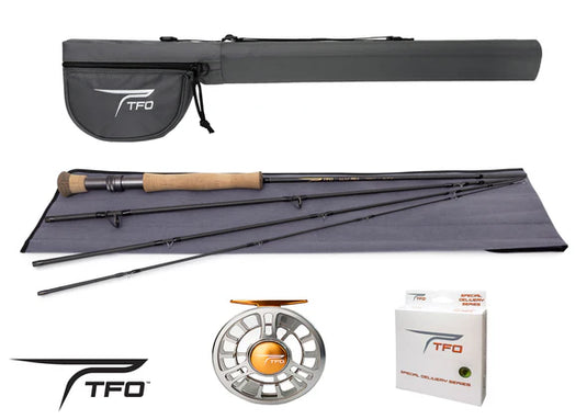 TFO Pro 3 NV C/G Fly Rod Package