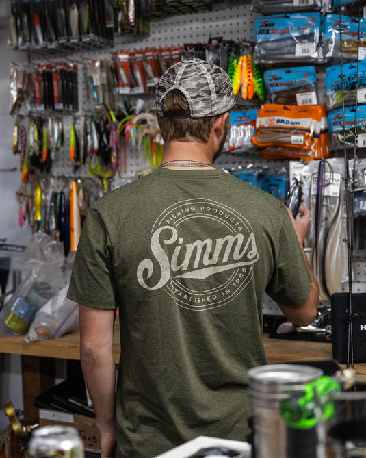 Simms Men's Circle Lockup T-Shirt