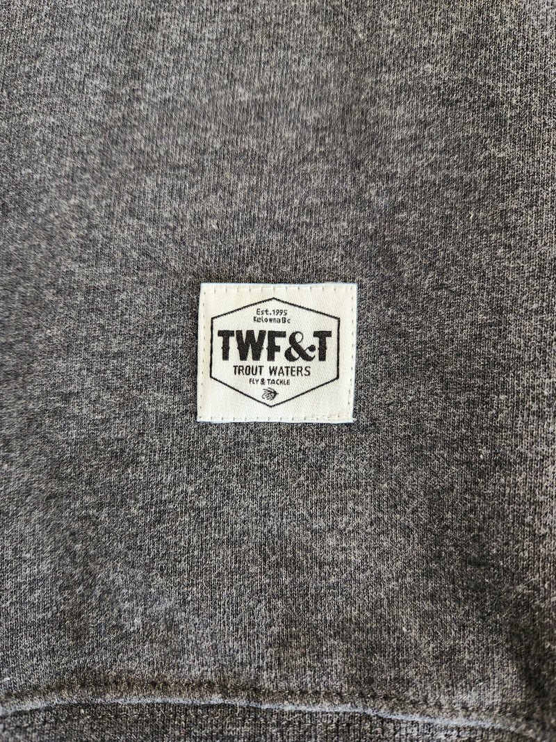 Load image into Gallery viewer, Trout Waters Fly &amp; Tackle Crewneck Sweatshirt
