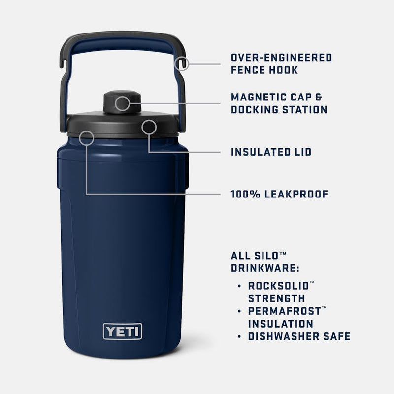 Load image into Gallery viewer, Yeti Silo™ Half Gallon Jug w/ Magdock™ Chug Cap
