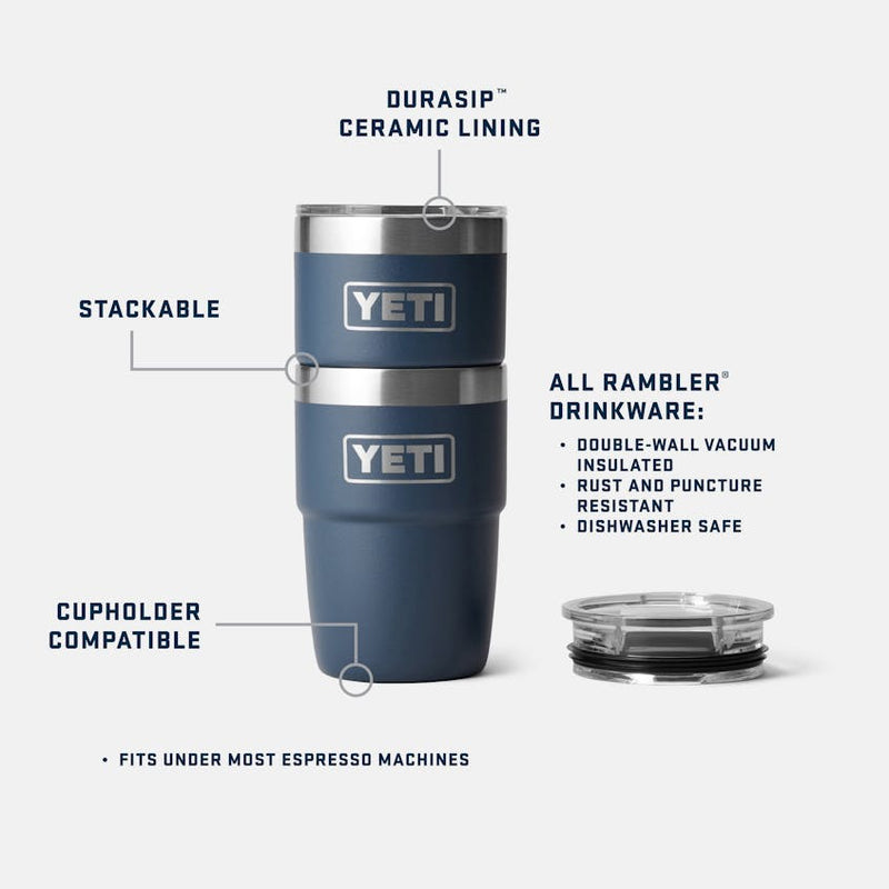 Load image into Gallery viewer, YETI 8 oz STK Cup w/ DuraSip™ Ceramic Lining
