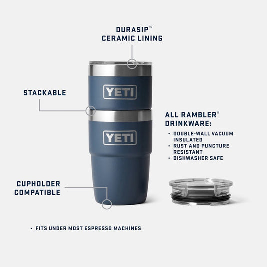YETI 8 oz STK Cup w/ DuraSip™ Ceramic Lining