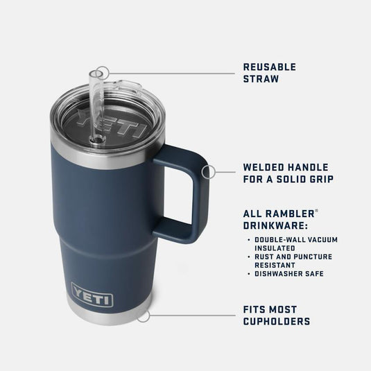 YETI Rambler 25 oz Straw Mug 2.0