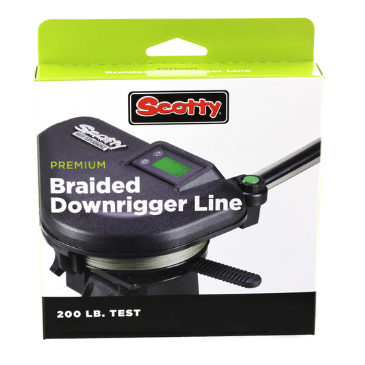 Scotty #2702K 200lb. test - Premium Braided Downrigger Line - 400 ft