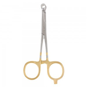 Dr. Slick Slick Release Scissor Clamp Curved - Gold