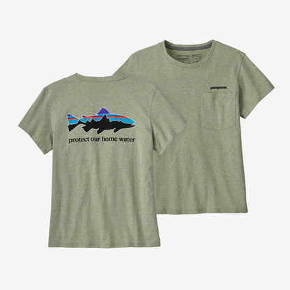 Patagonia Women's Home Water Trout Pocket Responsibili-Tee®