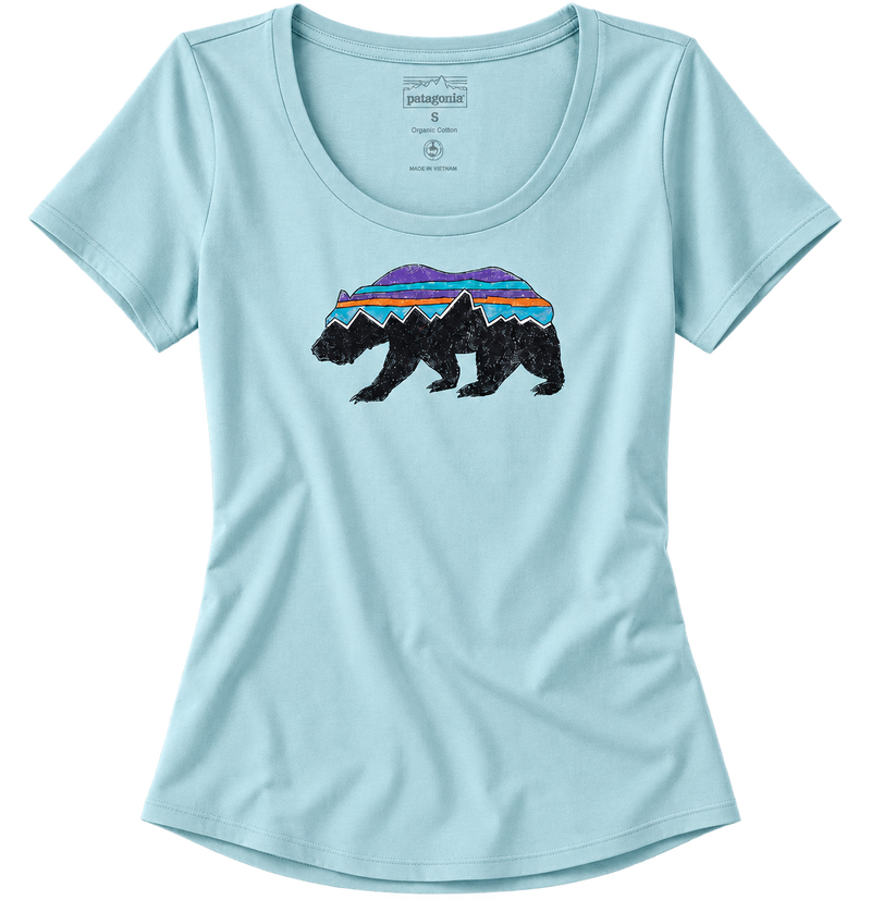 Load image into Gallery viewer, Patagonia Women's Fitz Roy Bear Organic T-Shirt
