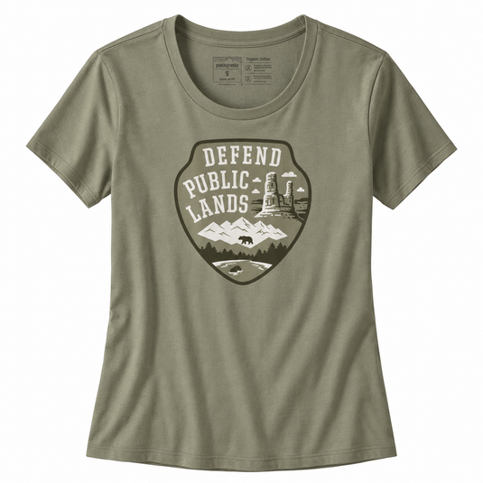 Patagonia Women's Defend Public Lands Organic Crew T-Shirt