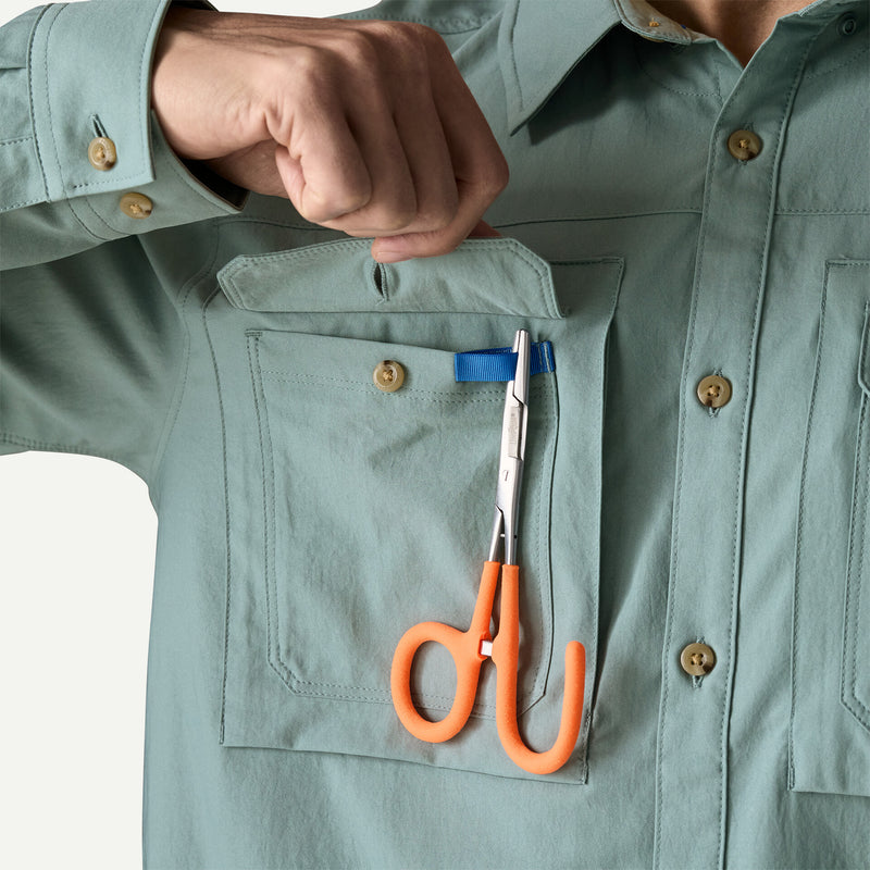 Load image into Gallery viewer, Patagonia Men's Long-Sleeved Self-Guided Sun Shirt
