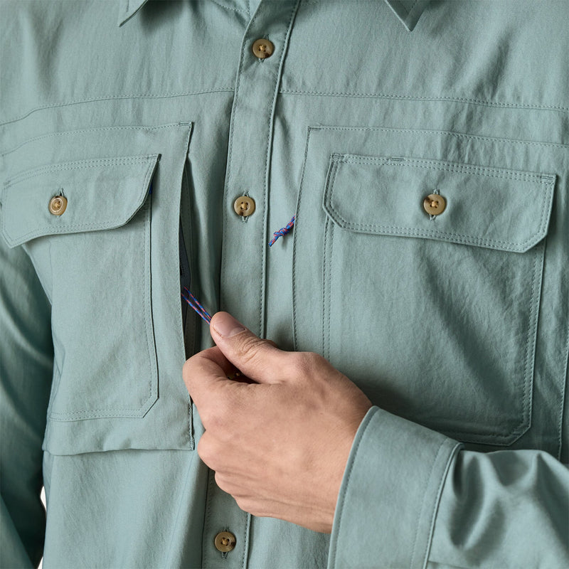 Load image into Gallery viewer, Patagonia Men's Long-Sleeved Self-Guided Sun Shirt

