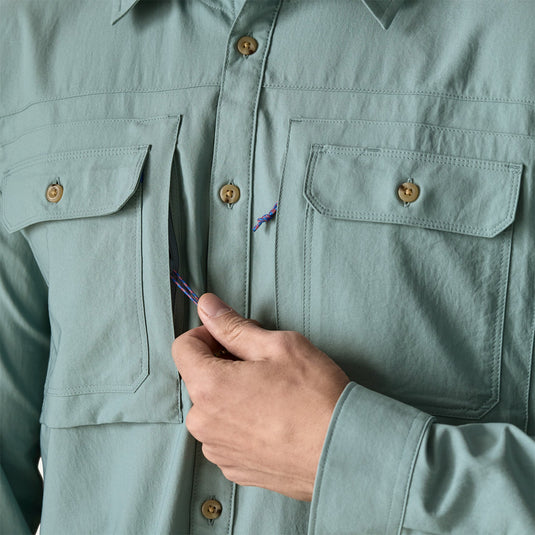 Patagonia Men's Long-Sleeved Self-Guided Sun Shirt