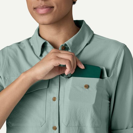 Patagonia Women's Long-Sleeved Self-Guided Sun Shirt