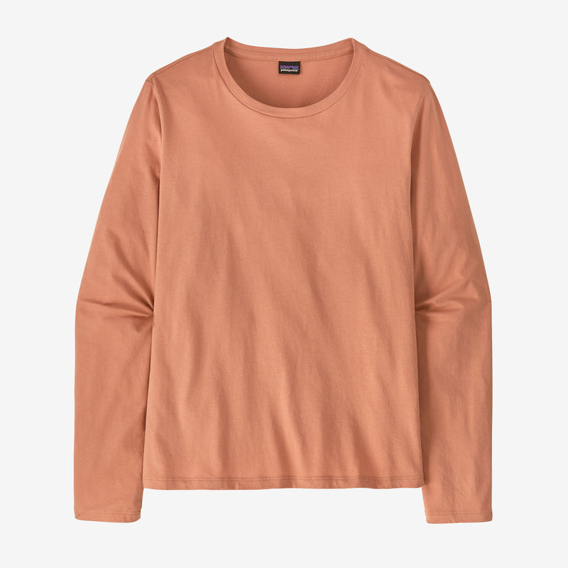 Load image into Gallery viewer, Patagonia Women's Long-Sleeved Regenerative Organic Certified® Cotton Tee
