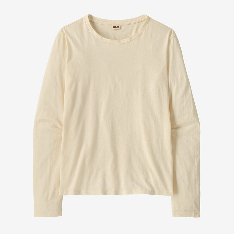 Load image into Gallery viewer, Patagonia Women's Long-Sleeved Regenerative Organic Certified® Cotton Tee
