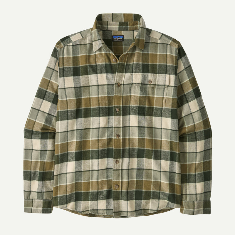Load image into Gallery viewer, Patagonia Men's Long-Sleeved Cotton in Conversion Fjord Flannel Shirt
