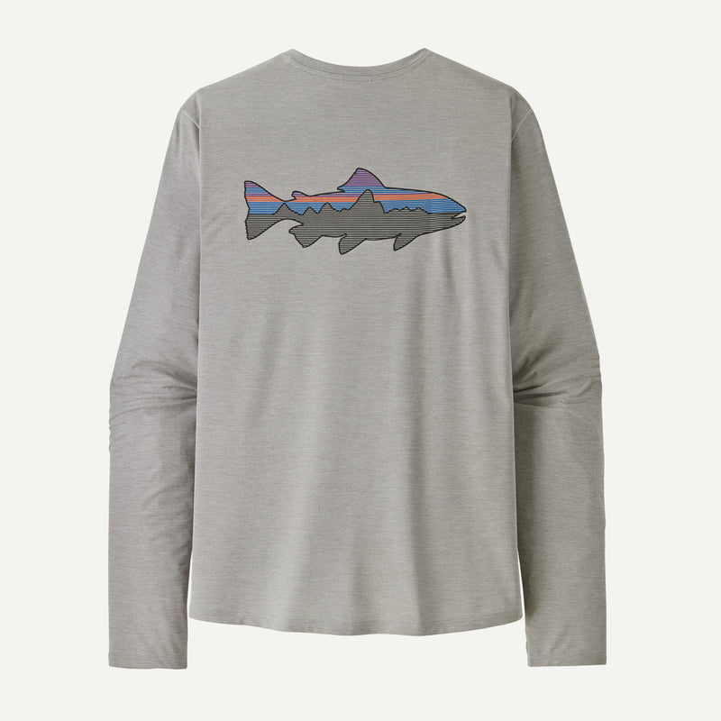 Load image into Gallery viewer, Patagonia Men's Long-Sleeved Capilene® Cool Sun Shirt - Fitz Roy Trout
