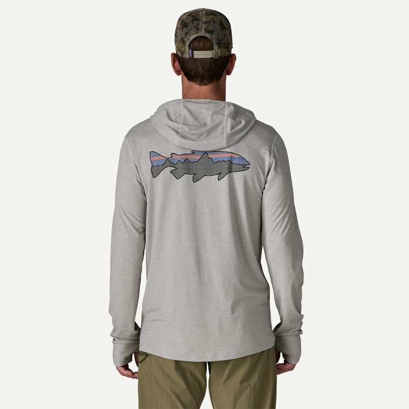 Load image into Gallery viewer, Patagonia Men's Capilene® Cool Sun Hoody - Fitz Roy Trout
