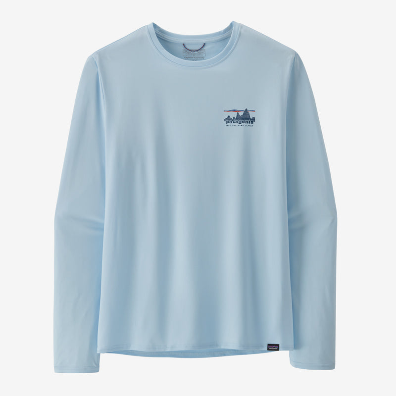 Load image into Gallery viewer, Patagonia Men&#39;s L/S Cap Cool Daily Graphic Shirt
